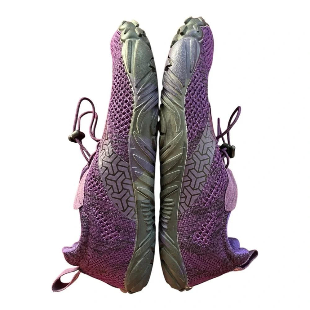 Sports brand purple sneakers